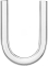 VIV Szklana U-rurka 22mm (202-03) - Do zastosowania nad krawędzią szyby akwarium