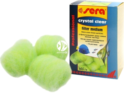 SERA Crystal Clear 12 sztuk (32052) - Mechaniczny wkład do filtra do akwarium