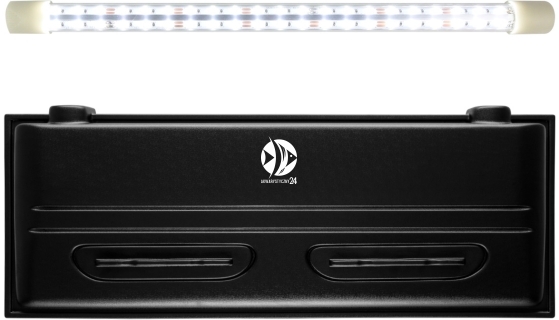 DIVERSA (Uszkodzona 12) Pokrywa Selecto LED 120x50cm (1x24W) - Obudowa do akwarium z oświetleniem LED z tworzywa sztucznego