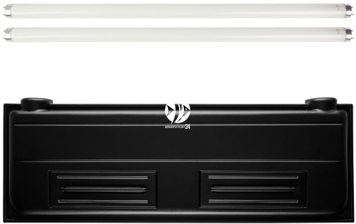 DIVERSA Pokrywa Selecto T8 150x50cm (2x36W) (118067) - Obudowa do akwarium z dwoma świetlówkami T8 z tworzywa sztucznego