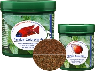 NATUREFOOD Premium Color Plus (32110) - Tonący pokarm wybarwiający dla ryb wszystkożernych
