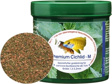 Premium Cichlid (37110) - Wolno tonący pokarm dla afrykańskich pielęgnic wszystkożernych i mięsożernych.