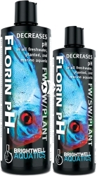 BRIGHTWELL AQUATICS Florin pH- (FPM125) - Mieszanka soli siarczanowych obniżająca pH we wszystkich akwariach słodkowodnych, roślinnych i morskich.