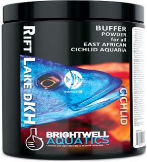 BRIGHTWELL AQUATICS Rift Lake dKH (RLKH250) - Mieszanka zwiększająca zasadowość wody dla biotopów pielęgnic wschodnioafrykańskich.