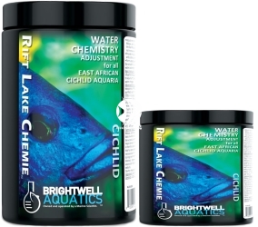 BRIGHTWELL AQUATICS Rift Lake Chemie (RLCM500) - Preparat regulujący strukturę chemiczną wody do akwariów z pielęgnicami wschodnioafrykańskimi.