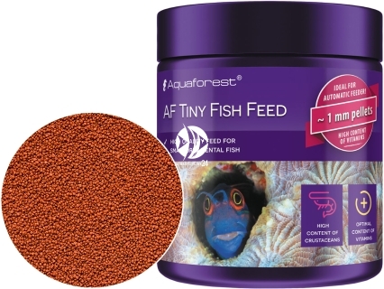 AQUAFOREST AF Tiny Fish Feed 120g (103027) - Pokarm dla niedużych morskich ryb ozdobnych