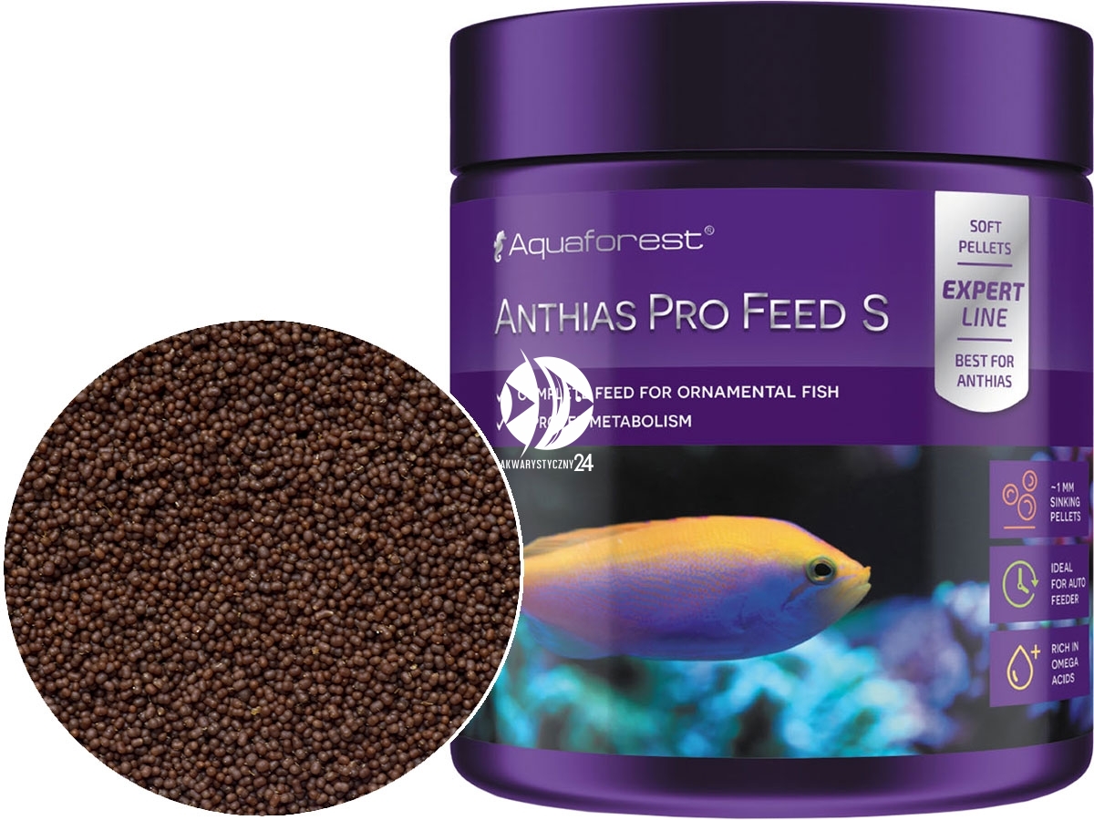 AQUAFOREST Anthias Pro Feed S 120g | Akwarystyczny24.pl