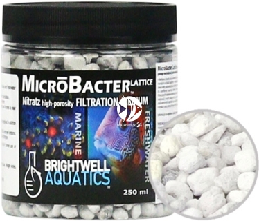 BRIGHTWELL AQUATICS MicroBacter Lattice (LAT-Nitr500) - Ekstremalnie porowate biologiczne medium filtracyjne do każdego rodzaju akwarium.