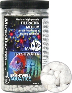 BRIGHTWELL AQUATICS MicroBacter Lattice (LAT-Nitr500) - Ekstremalnie porowate biologiczne medium filtracyjne do każdego rodzaju akwarium.