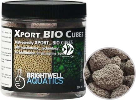 BRIGHTWELL AQUATICS Xport BIO Cubes (XPCubeBIO1000) - Ultraporowate biologiczne medium filtracyjne w kształcie kostek o doskonałej wydajności