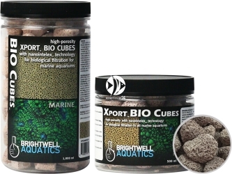 BRIGHTWELL AQUATICS Xport BIO Cubes (XPCubeBIO1000) - Ultraporowate biologiczne medium filtracyjne w kształcie kostek o doskonałej wydajności