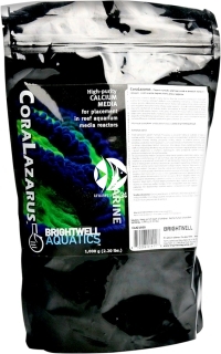 BRIGHTWELL AQUATICS CoraLazarus 1kg (CLAZ1000) - Wapń o wysokim stopniu czystości do stosowania w reaktorach na media filtracyjne w akwariach rafowych