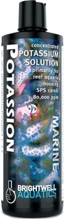 BRIGHTWELL AQUATICS Potassion (PTS250) - Płynny suplement potasu przeznaczony głównie do akwariów rafowych z koralami SPS.