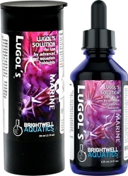 BRIGHTWELL AQUATICS Lugol's 30ml (LUG30) - Płyn Lugola do stosowania w zaawansowanej akwarystyce rafowej, uzupełnia jod