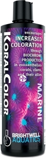 BRIGHTWELL AQUATICS KoralColor (COL125) - Formuła wzmacniająca wybarwienie koralowców, małży i organizmów im pokrewnych.