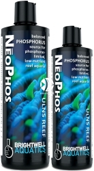 BRIGHTWELL AQUATICS NeoPhos (NPO250) - Zbilansowane źródło fosforu do akwariów rafowych z niedoborem związków fosforowych