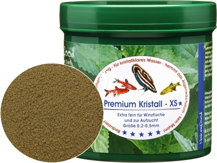 NATUREFOOD Premium Kristall (31121) - Tonący pokarm dla ryb wszystkożernych i mięsożernych