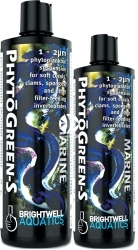 BRIGHTWELL AQUATICS PhytoGreen-S (PNS250) - Zawiesina fitoplanktonu w rozmiarze 1-2 um dla miękkich koralowców, SPS, małży, gąbek, filtratorów.