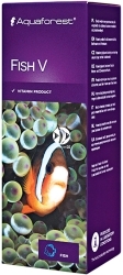 AQUAFOREST (Termin: 06.2025) Fish V 50ml (104022) - Środek witaminowy dla wszystkich morskich ryb ozdobnych.