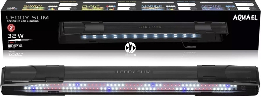 AQUAEL Leddy Slim Plant 2.0 (124202) - Oświetlenie Led do akwarium słodkowodnego, światło dzienne dla roślin