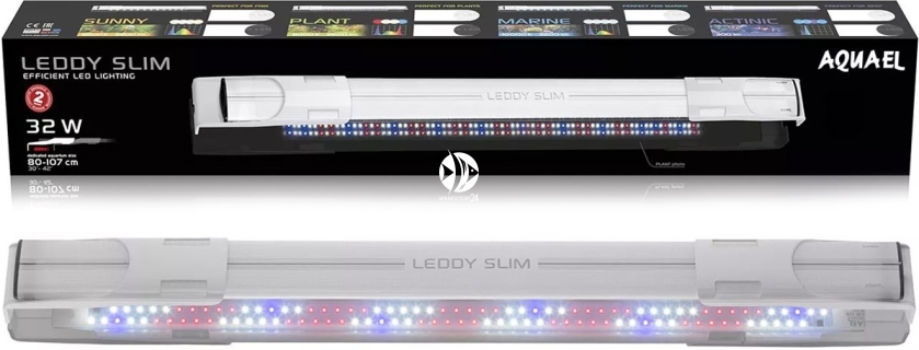 AQUAEL Leddy Slim Plant 2.0 (124202) - Oświetlenie Led do akwarium słodkowodnego, światło dzienne dla roślin