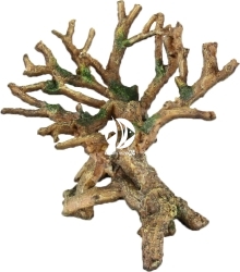AQUA DELLA Bonsai Brown (234-423523) - Ręcznie malowany korzeń bonsai bez liści, pień z koroną (22x19x20,5cm)