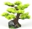 AQUA DELLA Bonsai Mini Sort B (234-420874) - Ręcznie malowane drzewo bonsai z igiełkami do akwarium 9,5cm