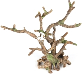 AQUA DELLA Bonsai Brown (without leaves) (234-424094) - Ręcznie malowany korzeń bonsai bez liści, rozgałęziony (25,5x10x24cm)