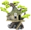 AQUA DELLA BonsaiHouse (234-184387) - Ręcznie malowany dom na drzewie Bonsai z igiełkami