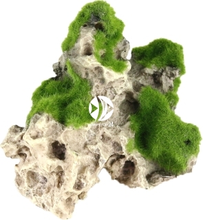AQUA DELLA Moss Rock 2 (234-431573) - Sztuczna skała z mchem, stojąca do akwarium