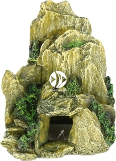 AQUA DELLA Stone ML (234-104569) - Sztuczna grota, skały z mchem do akwarium