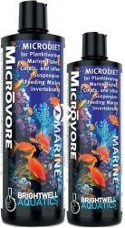 BRIGHTWELL AQUATICS Microvore (MIV125) - Zawiesina mikrokapsułowanych cząsteczek protein morskich, lipidów i węglowodanów