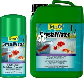 TETRA Pond Crystal Water (T180635) - Środek błyskawicznie usuwający zmętnienie i widoczne dla oczu zanieczyszczenia w oczku wodnym.