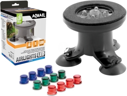 AQUAEL Airlights LED (110341) - Końcówka napowietrzająca do akwarium z modułem LED