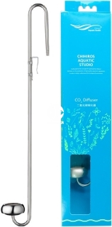 CHIHIROS Dyfuzor CO2 (349-2000) - Dyfuzor CO2 ze stali nierdzewniej do akwarium max. 100-350l