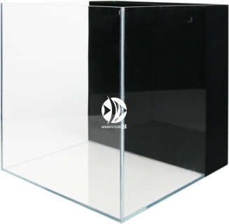 VIV Akwarium z panelem filtracyjnym 30x30x30cm [27l] (804-01) - Wysokiej jakości akwarium z super transparentnego szkła i przestrzenią na media filtra