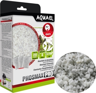 AQUAEL PhosMAX PRO 3x100ml (106623) - Akwariowy absorber fosforanów w postaci żwirku o dużych właściwościach chłonnych.