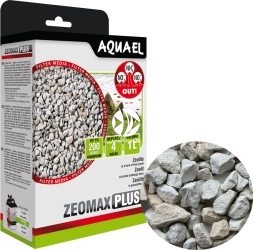 AQUAEL ZeoMAX PLUS 1L (106616) - Zeolit akwariowy czyli minerał zbudowany głównie z tlenków glinu i tlenków krzemu.