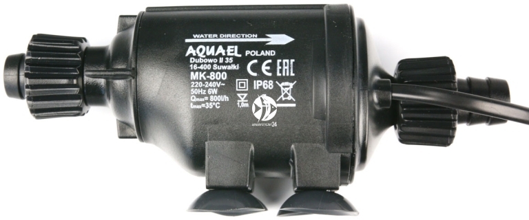 AQUAEL MK-800 (110411) - Pompa przepływowa do filtrów akwarystycznych.