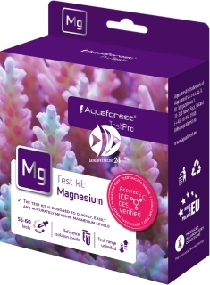 AQUAFOREST (Termin: 04.2021) TestPro Mg Magnesium - Test przeznaczony do szybkiego pomiaru stężenia magnezu w akwarium morskim.