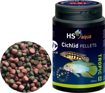 O.S.I. Cichlid Pellets (0030232) - Wolno tonący pokarm w granulacie dla pielęgnic