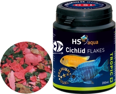 O.S.I. Cichlid Flakes (0030222) - Pływająco tonący pokarm w płatkach dla pielęgnic