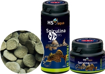 O.S.I. Spirulina Wafers (0030190) - Wolno tonący pokarm (spirulina) dla glonojadów, sumików, itp