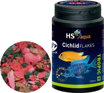 O.S.I. Cichlid Flakes (0030222) - Pływająco tonący pokarm w płatkach dla pielęgnic