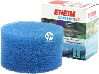 EHEIM Gąbki Niebieskie (2616111) - Gąbka do filtracji mechanicznej 2szt. do filtra EHEIM Classic 150 (2211)