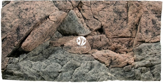 Back To Nature Rocky (03000015) - Tło strukturalne z motywami skalnymi  do akwarium