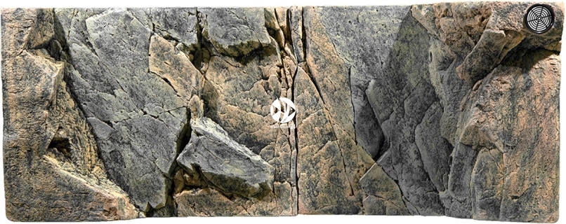 Back To Nature Rocky Juwel (03000022) - Tło strukturalne z motywami skalnymi do akwarium Juwel.