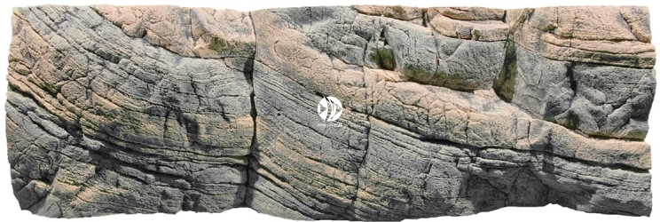 Tanganyika (03000043) - Tło strukturalne z motywami skalnymi do akwarium