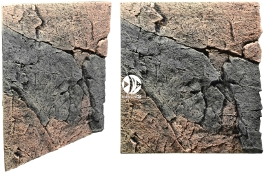 Back To Nature Slim Line Basalt/Gneiss (03000096) - Płaskie tło modułowe z motywem skalnym do akwarium i terrarium 60A 50x55cm