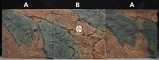 Slim Line Basalt/Gneiss (03000096) - Płaskie tło modułowe z motywem skalnym do akwarium i terrarium
